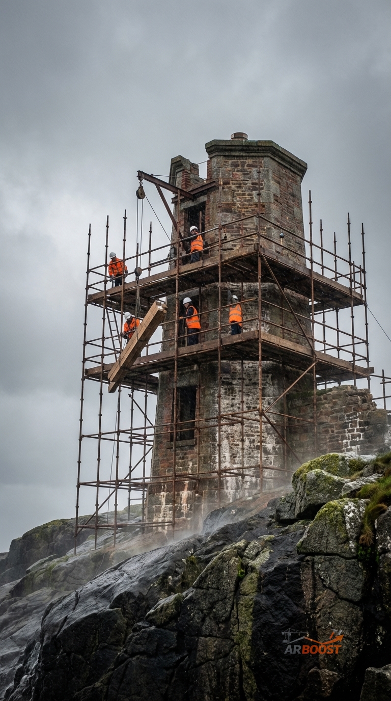 Grotesque Lighthouse The Forgotten Lighthouse That Nobody Wanted—Until Someone Lit It Up Inside
